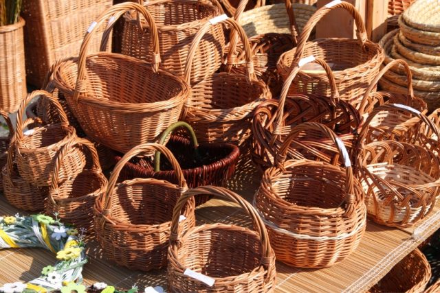Wooden Basket From Storage Solution Fashion Statement